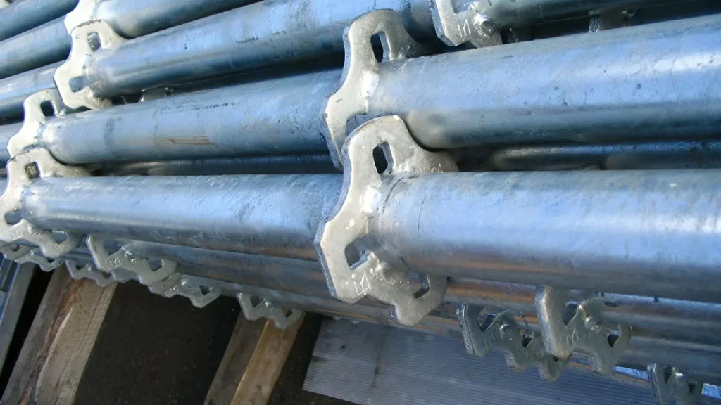 Stacked scaffold components for material list and BOM planning
